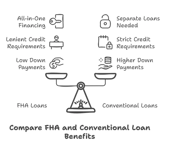 Compare FHA and Conventional Loan Benefits